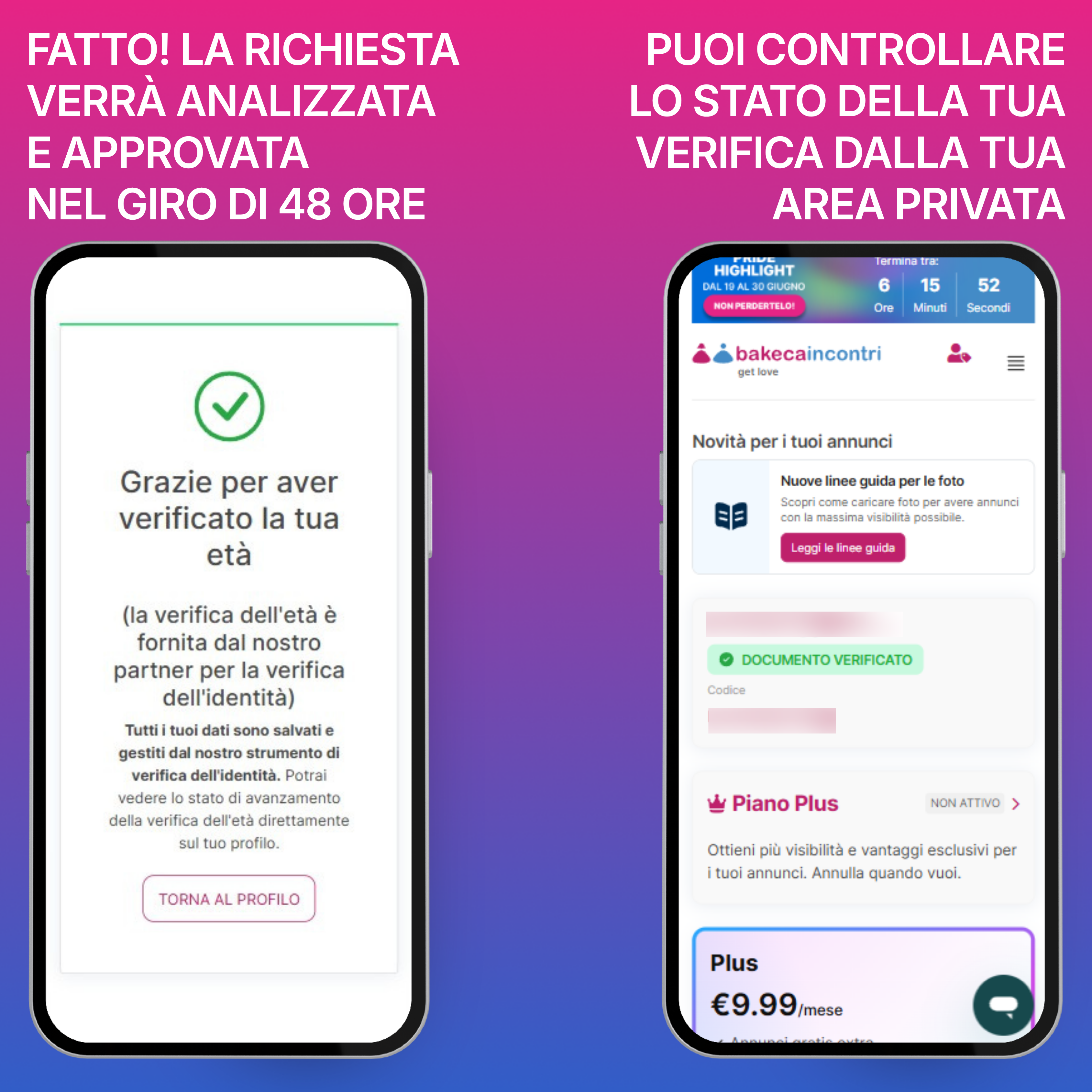 06 ITA NEW INCODE - Come faccio a verificare la mia età su Bakeca Incontri.png